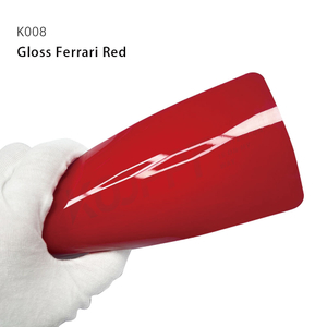 Gloss Ferrari Red TPU Color PPF Цветная упаковка