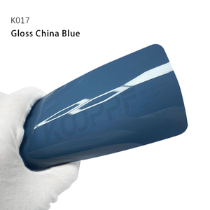 Gloss China Blue TPU Car Paint Защита от стикер съемный цвет.