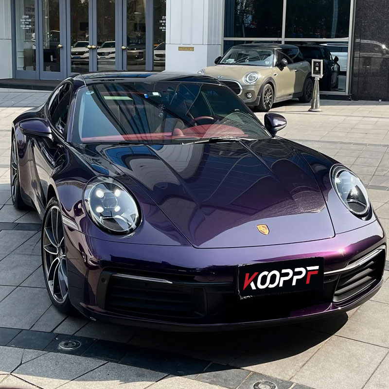 Супер фиолетовая защитная пленка цвета ТПУ 