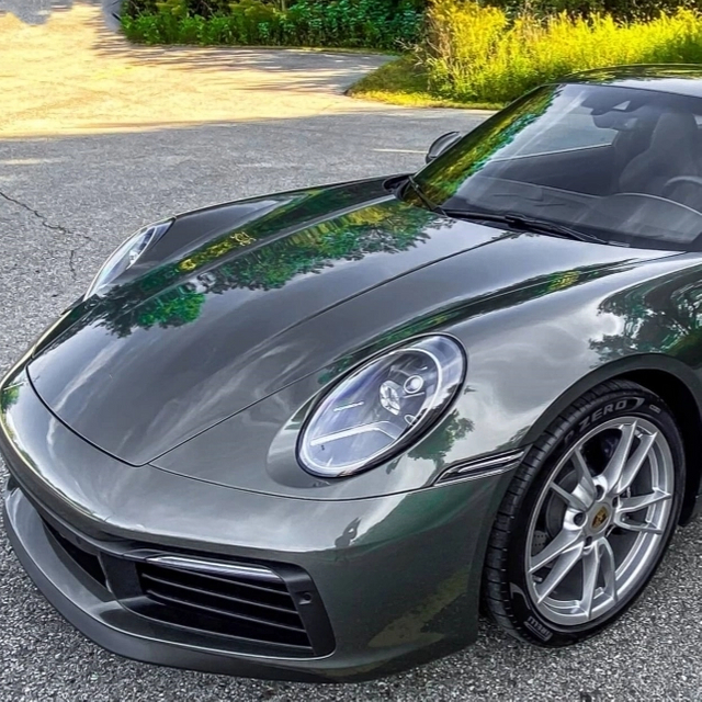 Porsche aventurine Green TPU Color Car Paint